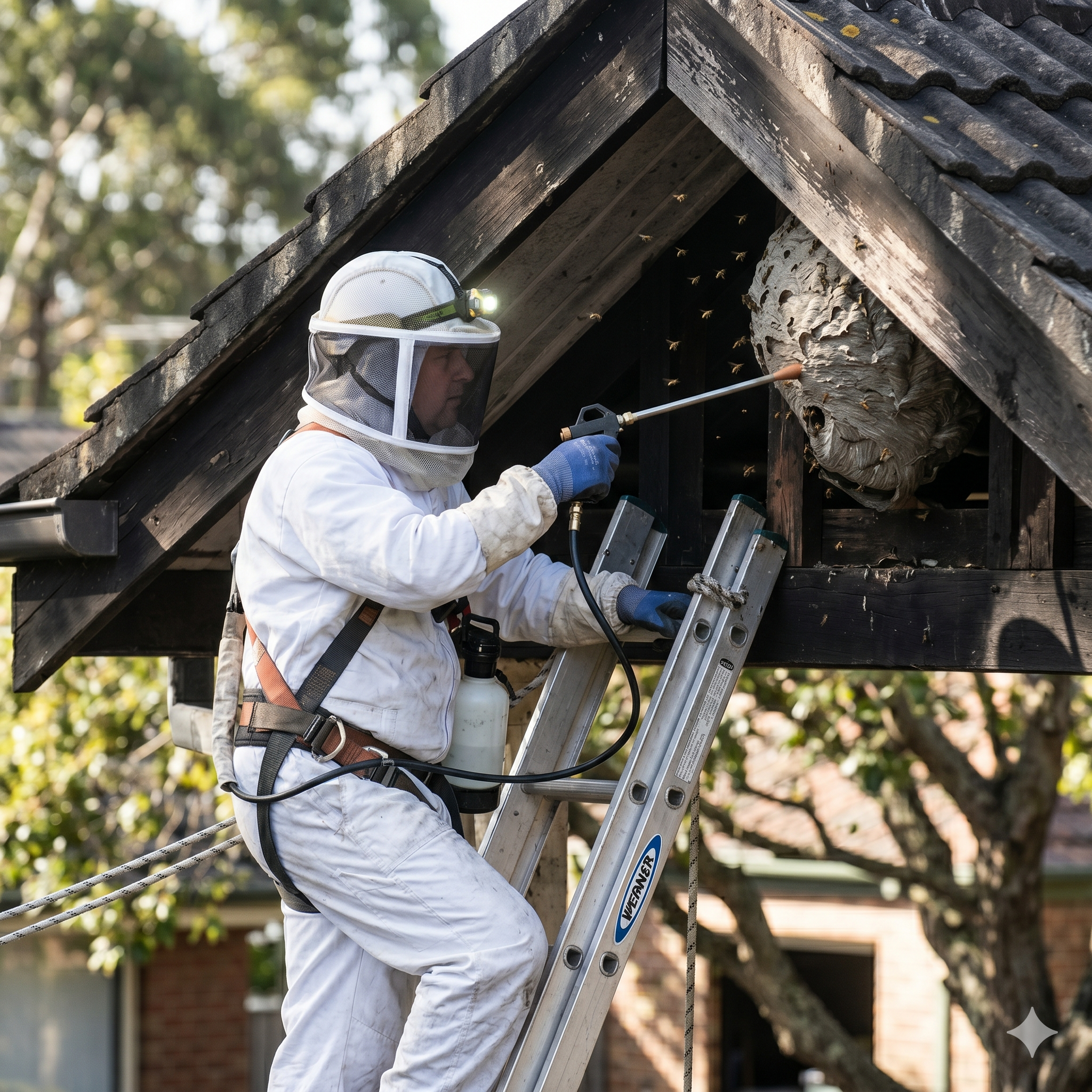 wasp nest technician